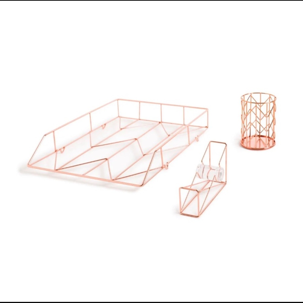 Desktop Kit (Rosegold) 3 PCS